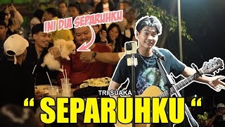 Download lagu Separuhku - Nano (Live Ngamen) Tri Suaka mp3
