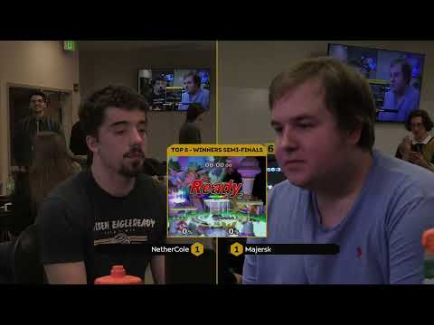 BOPME 26 - NetherCole (Puff) vs Majersk (Cpt. Falcon) - SSBM - Singles, Top 8, Losers Quarter-Finals