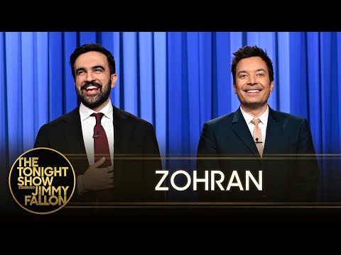 NYC Mayor Zohran Mamdani Joins Jimmy’s Monologue | The Tonight Show Starring Jimmy Fallon