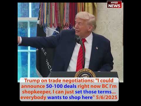 Carney: 'Canada Is Not for Sale.' Trump: 'Never Say Never'; 'I Could Announce 50-100 Deals Right Now -- I'm the Shopkeeper'