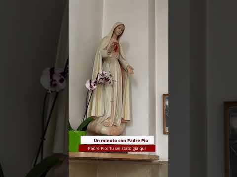 Padre Pio: Foi você no avião sobre o convento!