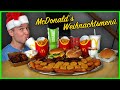 Ich esse das GESAMTE McDonald's Weihnachtsmenü