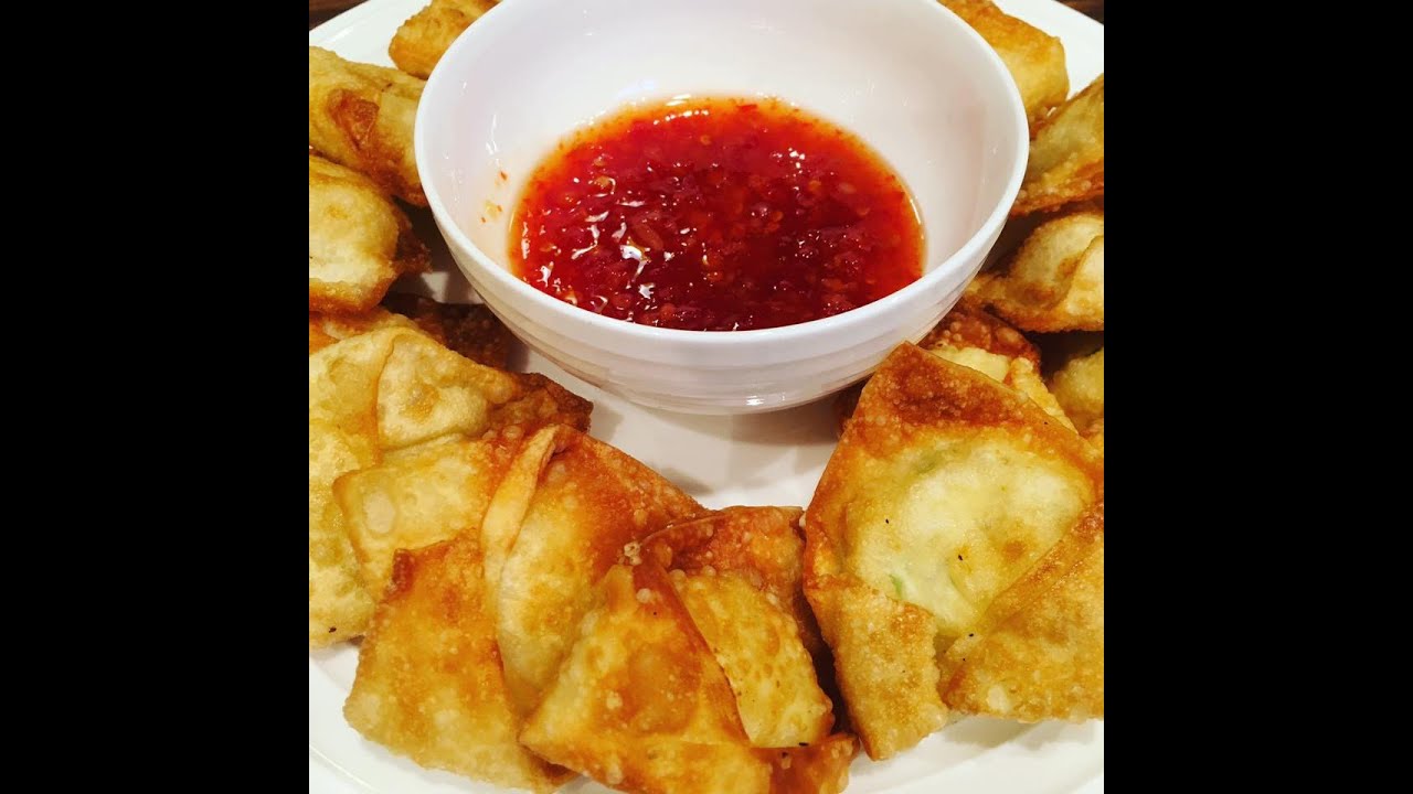 Cream Cheese Wontons (Vegetarian Friendly)