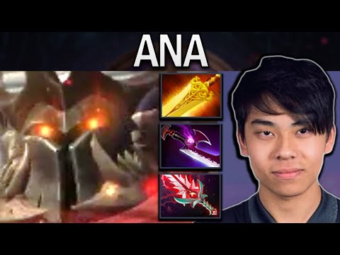 Wraith King Dota 2 Ana with Radiance - Bloodthorn