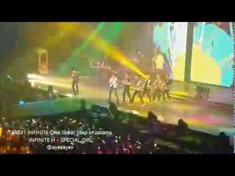 [fancam] 130831 INFINITE H - Special Girl [One Great Step in Jakarta]