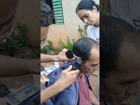 Filho do Aventureiro cortando cabelo Zé na Roça! #shorts #minasgerais