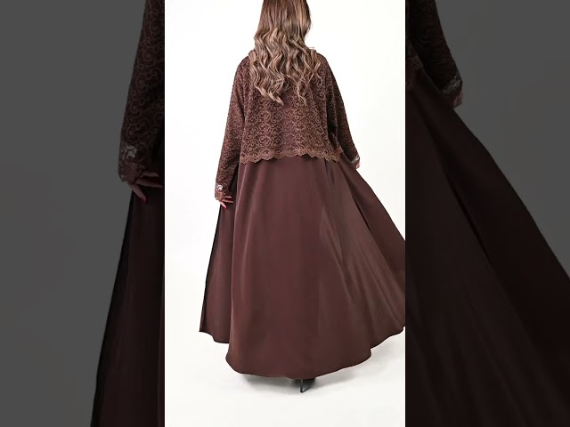 عباية انترنت  كلوش بدنتيل