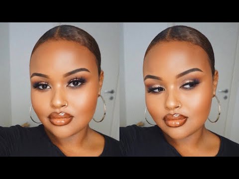 SOFT GLAM MAKEUP TUTORIAL | Kadija Ali