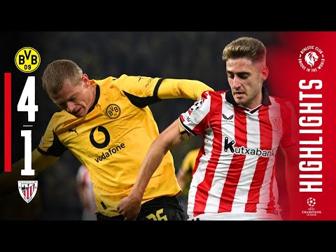 HIGHLIGHTS | Borussia Dortmund 4-1 Athletic Club | MD2 Champions League
