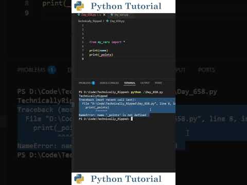 This Python Import Rule Will Surprise You Python Tutorial