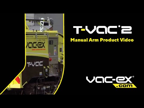 T-VAC 2 Manual Arm | Precision Vacuum Excavation for Tight Access Sites