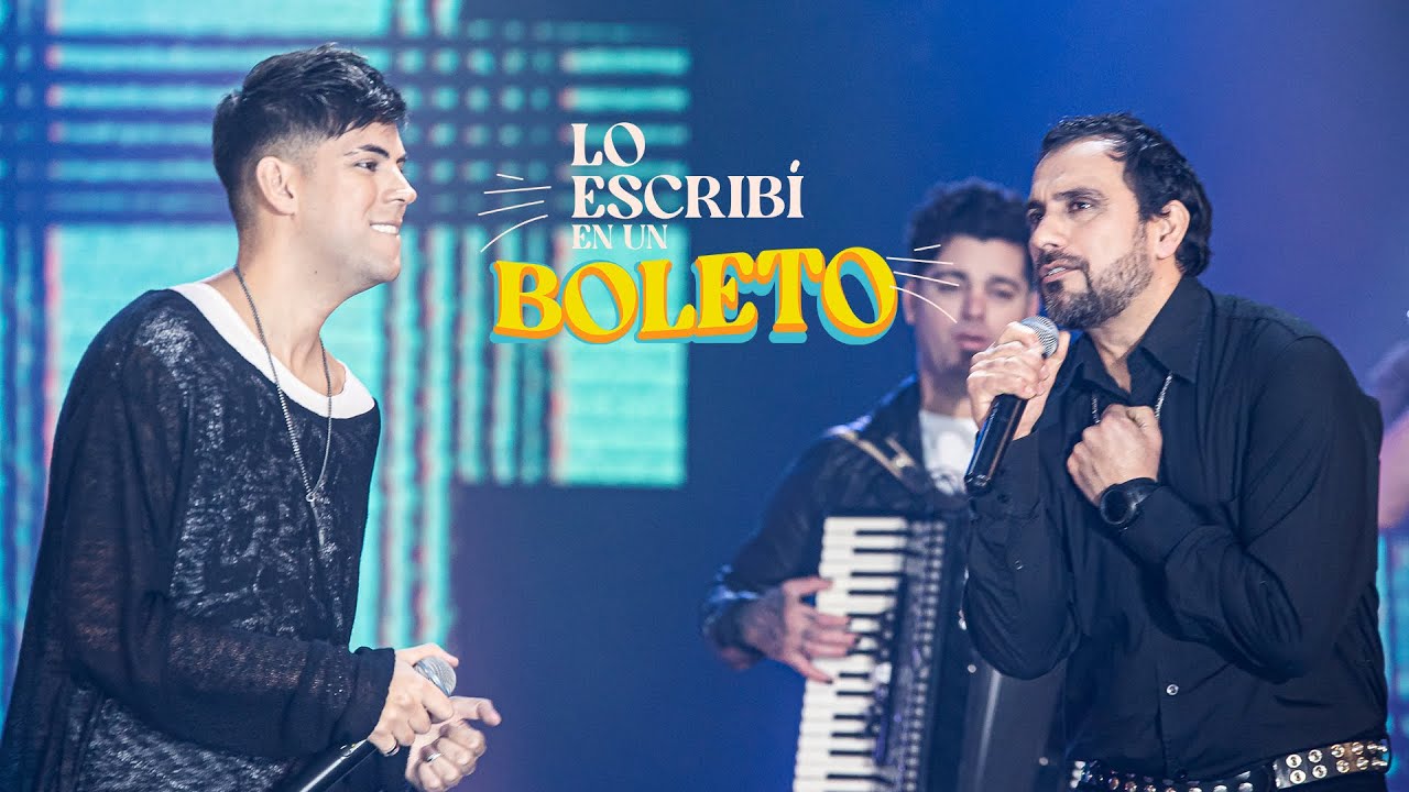 David Loza ft Sebastian Flores (poca plata) - Lo Escribí En Un Boleto (Video Oficial)