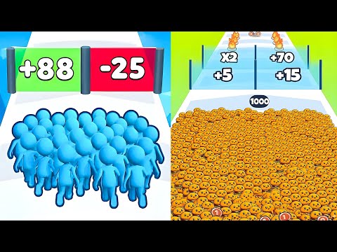 Food Run vs Count Master 🔥 MAX LEVELS UNLOCKED! (2025 Update!)
