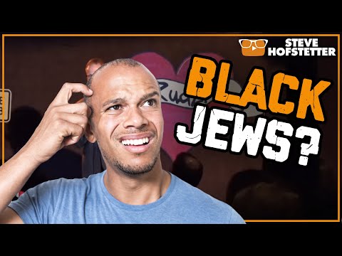 Heckler Thinks There Are No Black Jews - Steve Hofstetter