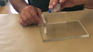 Solvent Welding Acrylics