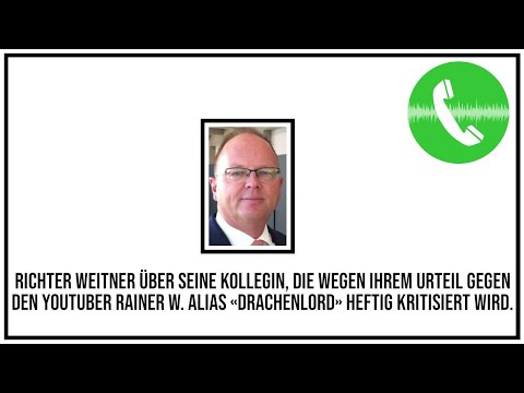05.11.2021 #Nürnberg Drachenlord Rainer Winkler verurteilt: Gefängnis ohne Bewährung Richter Weitner