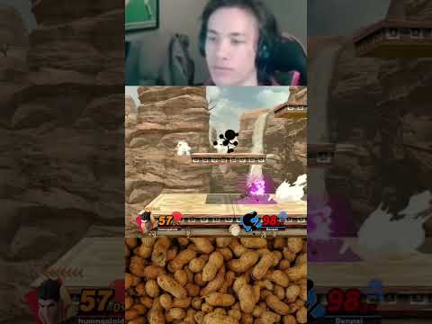 Secret Up Smash Out Of Neutral B Little Mac Tech #fyp #supersmashbros #gaming #fgc #littlemac