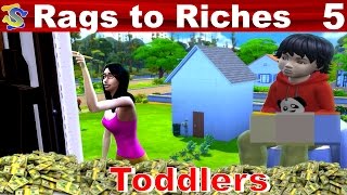 The Sims 4 Let's Play Rags to Riches Toddlers EP5