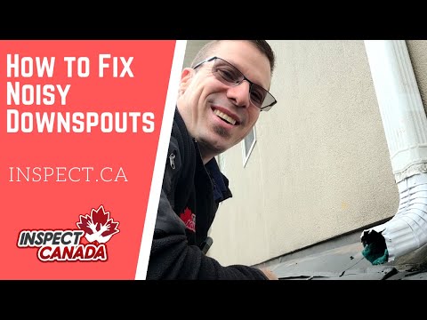 How to Fix Noisy Downspouts