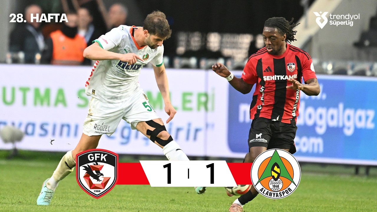 Gaziantep FK vs Alanyaspor Highlights