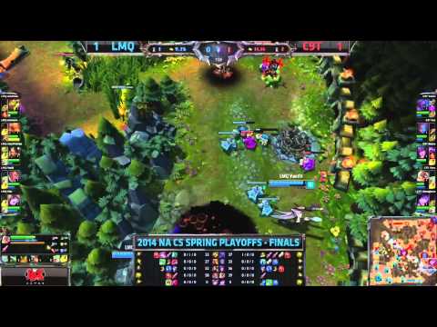 LMQ vs C9T - 2014 NA CS Playoff Finals G3