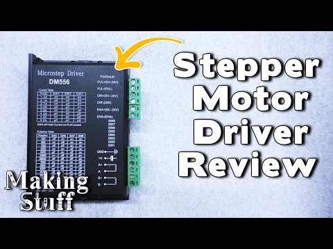 DM556 Open Loop Stepper Motor Driver Review for CNC Machines.