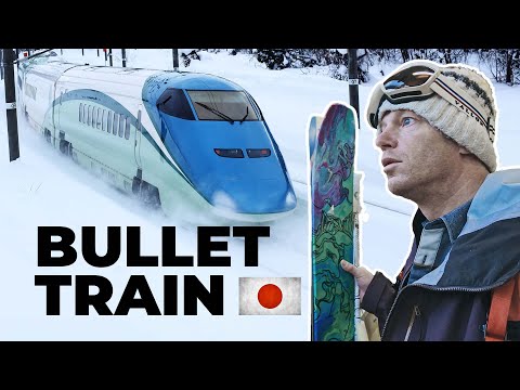 I took a BULLET TRAIN straight to the SKI LIFT | Tokyo to Gala Yuzawa