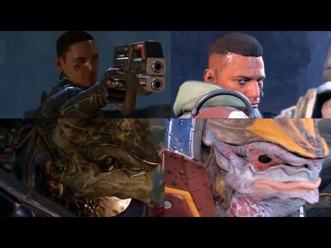 Видео Сравнение альфы Mass Effect Andromeda с финальной версией