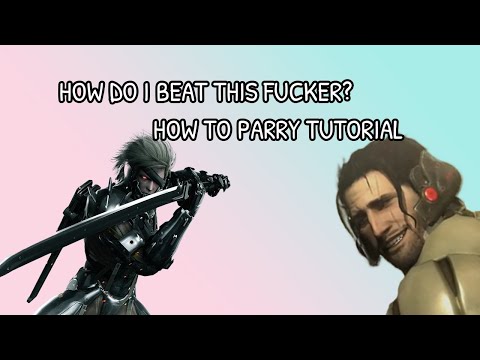 Metal Gear Rising | How to perfect parry and counter? | Revengeance Guide
