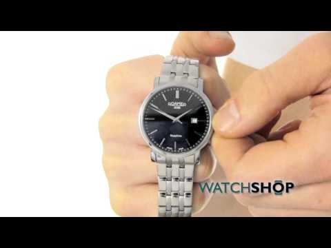 Laikrodis Roamer Capri Diamond 859845 41 29 50 video