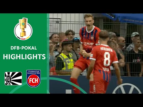 Hattrick on debut | FC 08 Villingen vs. 1. FC Heidenheim 1846 0-4 | Highlights | DFB-Pokal
