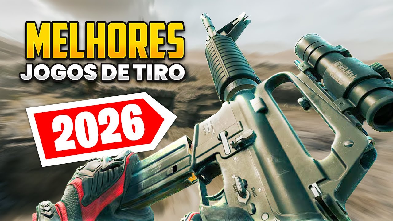 MELHORES JOGOS DE TIRO ONLINE EM 2026! (PC e Console)