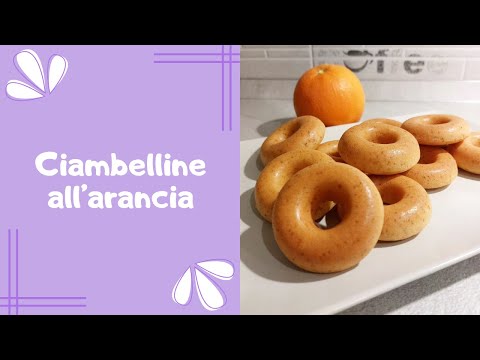 Ciambelline all'arancia | BabyRicette di Anna