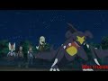 Cynthia S Lady Garchomp Vs Unknown S Illusion Shadow Garchomp Pokemon Journeys Episode 83