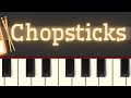 Easy Piano Tutorial: Chopsticks