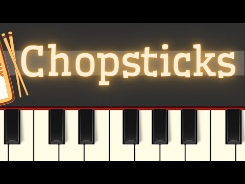 Easy Piano Tutorial: Chopsticks