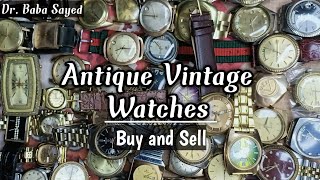 vintage watch of India antique watch of India  Rolex omega jaeger Le coultre sihab watch modi watch