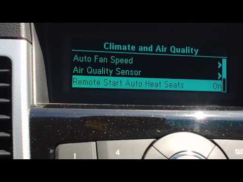 Part of a video titled How to use remote start in a Chevrolet Cruze - YouTube