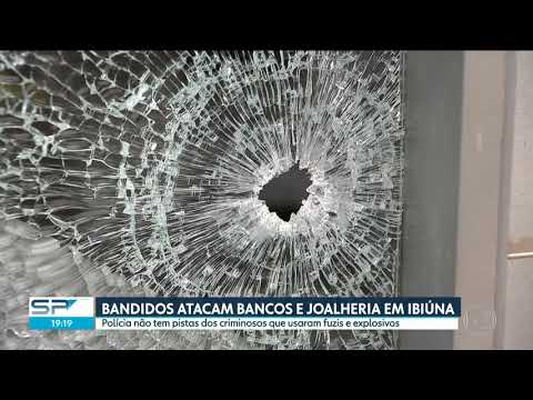 Bandidos atacam bancos e joalheria em Ibiúna e fogem para Juquitiba
