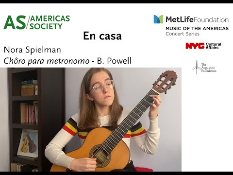 En Casa: Nora Spielman - "Chôro para metrônomo" (B. Powell)