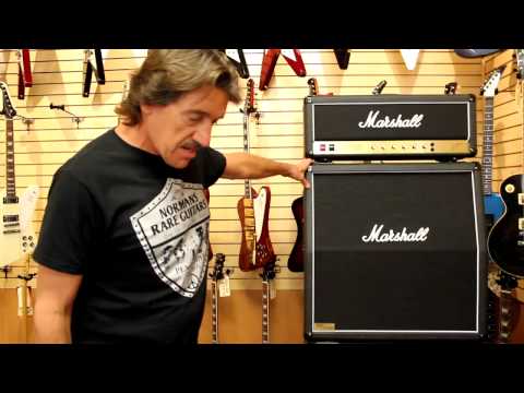 John showing Amps at Norman's Rare Guitars!