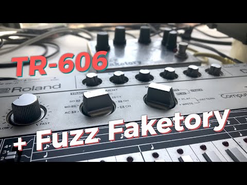 TR-606 vs. Fuzz Factory clone