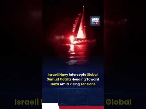 Israeli Navy Intercepts Gaza Aid Flotilla Near Crete | Global Tensions Rise in Mediterranean