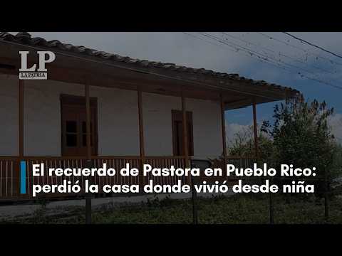 El recuero de Pastora en Pueblo Rico (Neira): perdió la vivienda en la que vivió desde la niñez