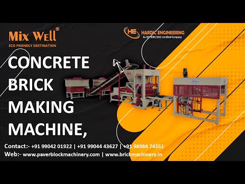 Fully Automatic Brick Making Machine
