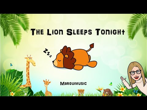 Musicograma "The lion sleeps tonight"
