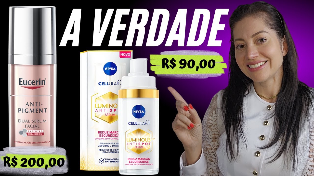 The truth about EUCERIN ANTI-PIGMENT and NIVEA CELLULAR LUMINOUS 630 CLEANERS