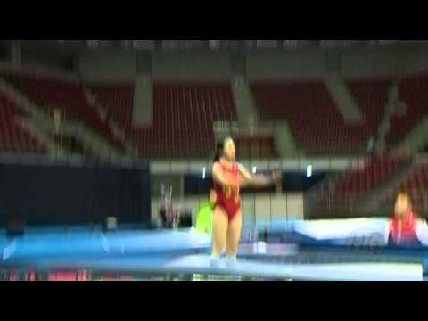 ZHONG Xingping (CHN) -- 2013 Trampoline Worlds, Qualifications
