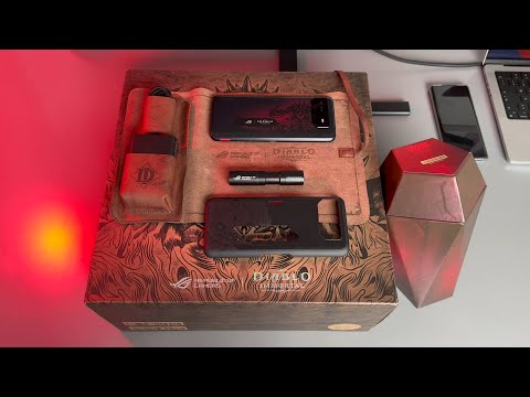 Diablo Immortal Edition ROG phone 6 Unboxing