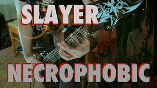 SLAYER - Necrophobic - guitar cover